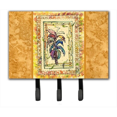 Carolines Treasures 6 x 9 In. Palm Tree Leash or Key Holder 8615TH68